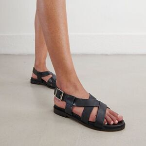 🇫🇷 Jonak Paris Chocolate Wenda leather sandals